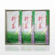 【新茶ギフト】　はし川製茶の知覧茶　母ヶ岳（ははがたけ）　３本平箱入り